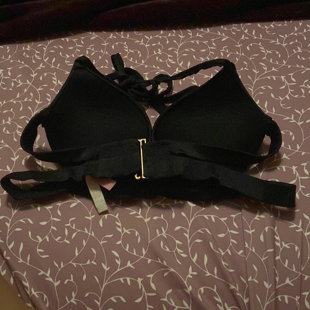 Victoria’s Secret 32C black swim bra - Picture 2 of 5